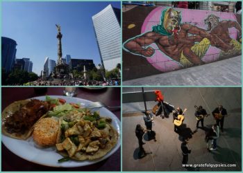 街道，节拍和饮食-墨西哥城