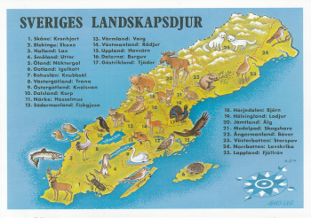 瑞典landskapsdjur